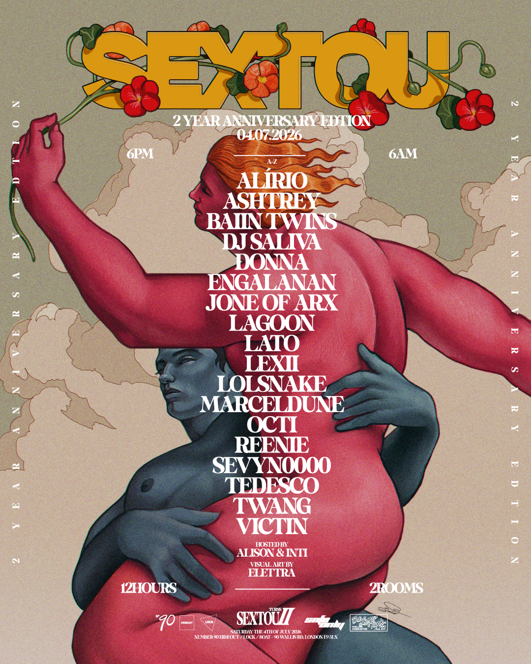 SEXTOU TURNS 2 - 2ND YEAR ANNIVERSARY EDTION