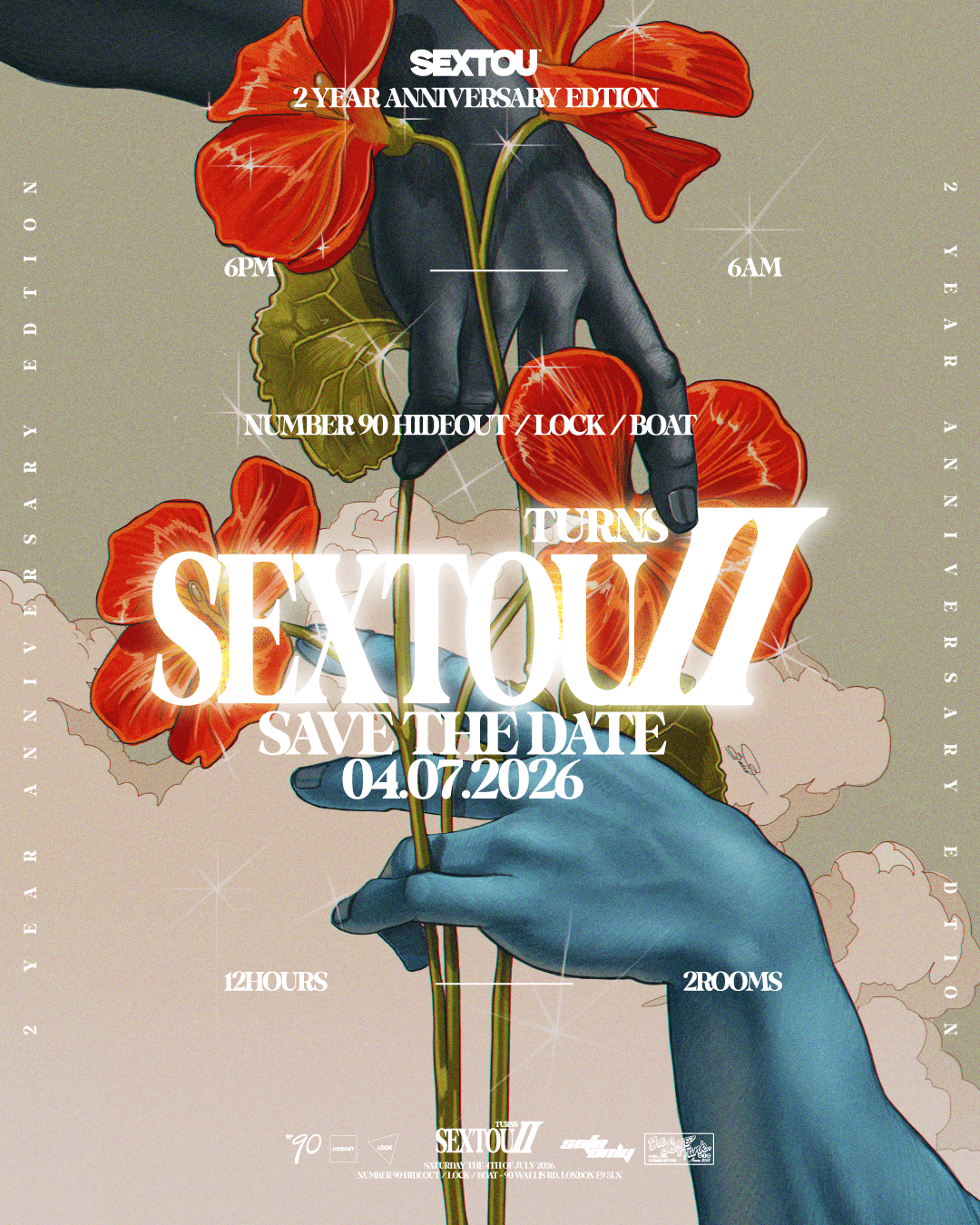 SEXTOU TURNS 2 - 2ND YEAR ANNIVERSARY EDTION